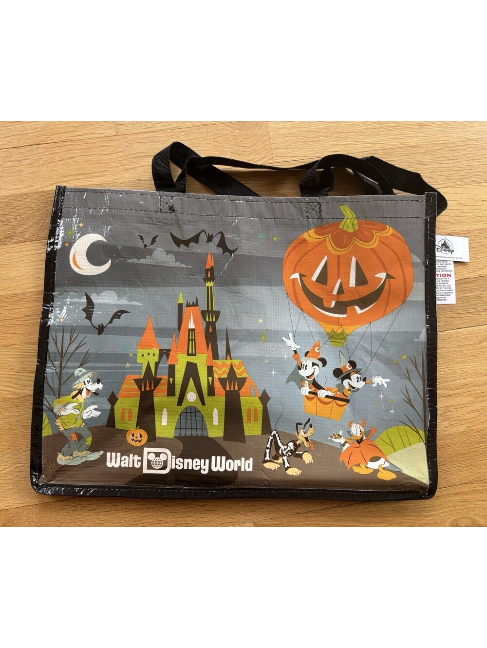 2025 Disney Parks Halloween Mickey & Friends Reusable Tote Bag